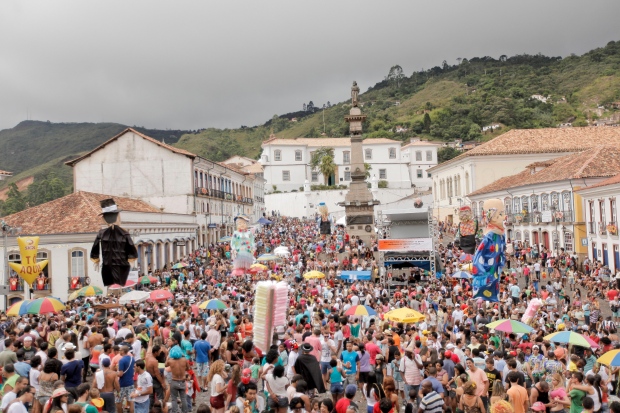 Carnaval nas cidades históricas de Minas Gerais