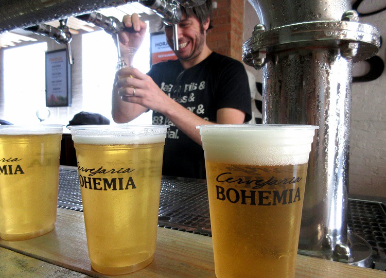 Degustação na Cervejaria Bohemia
