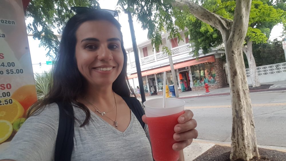 Drinking outdoors is allowed in Key West, Florida