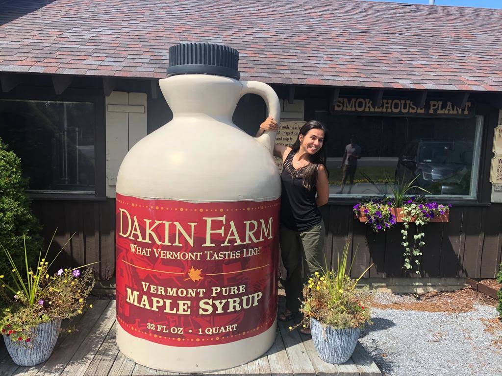 Giant maple syrup vermont