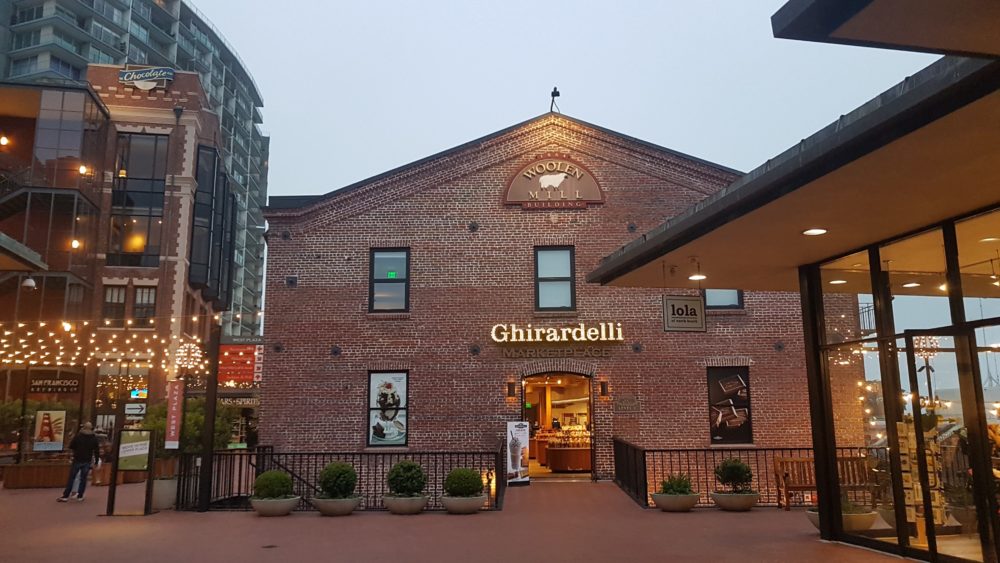 Ghirardelli shop