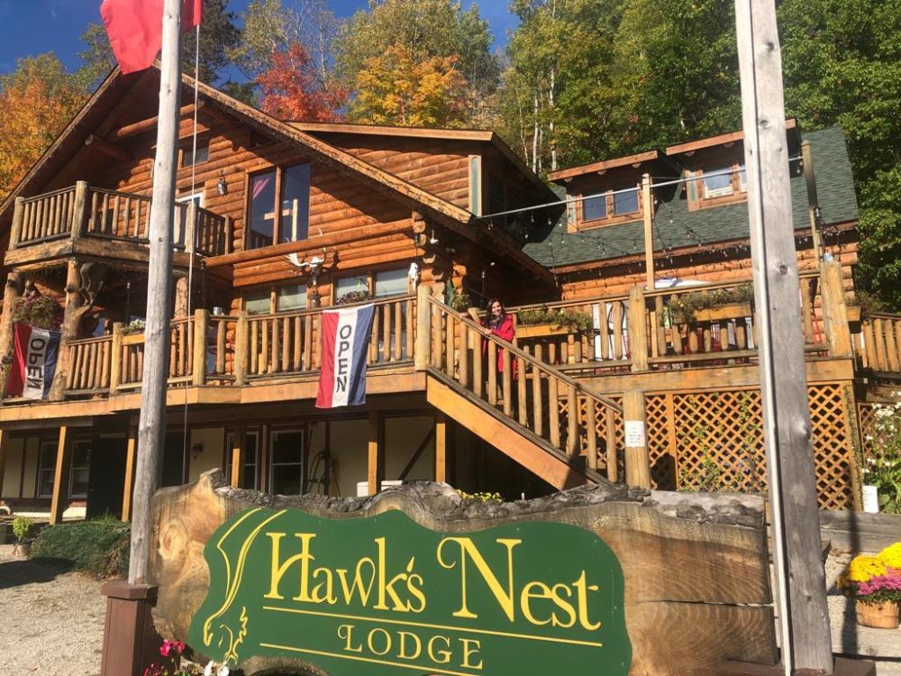 Hawk´s Nest Lodge, no Maine, quase fronteira com o Canadá