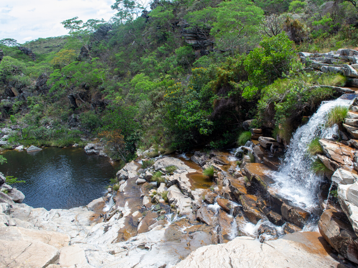 Cachoeira do Bené em Minas Gerais
