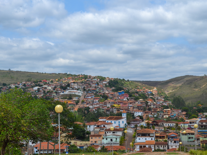 Vista da cidade de Conceição do Mato Dentro