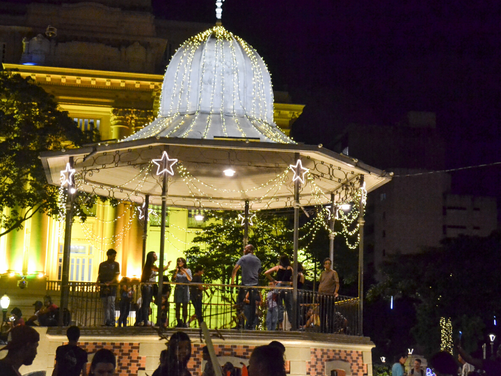 Coreto da Praça da Liberdade em BH