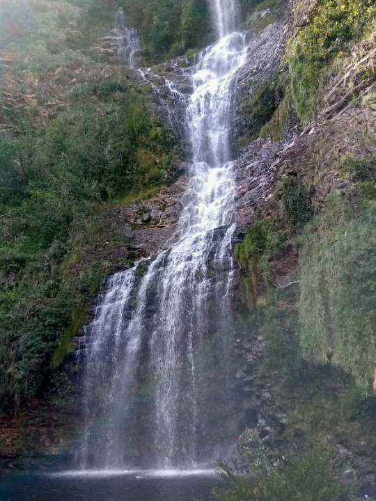 Cachoeira da Farofa no Parque Nacional da Serra do Cipó.