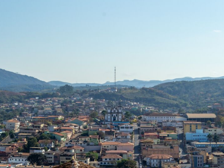 Cidade de Congonhas em Minas Gerais