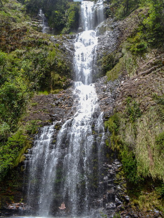 Cachoeira da Farofa no Parque Nacional da Serra do Cipó em Minas Gerais