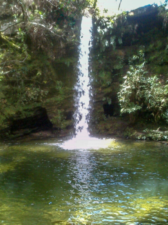 Cachoeira de Guatambú em Carrancas -MG