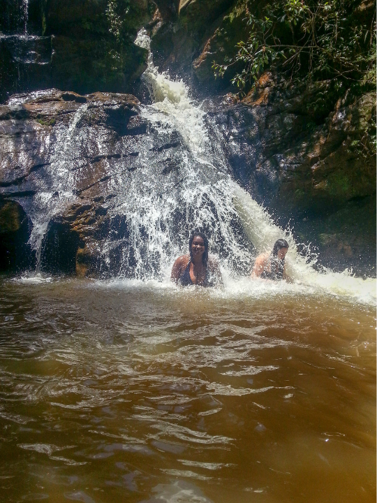 Cachoeira Eubiose em São Tomé das Letras -MG