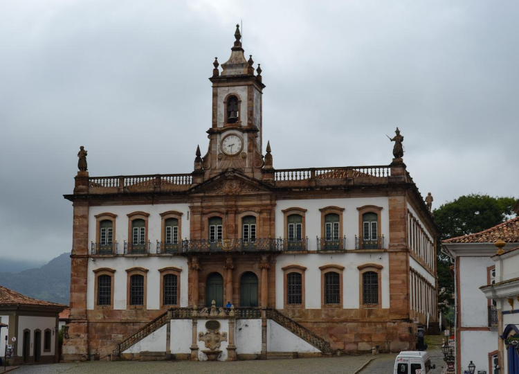 Museu da Inconfidência na Praça Tiradentes em Ouro Preto