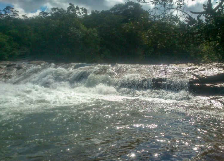 Cachoeira do Índio em Carrancas Minas Gerais