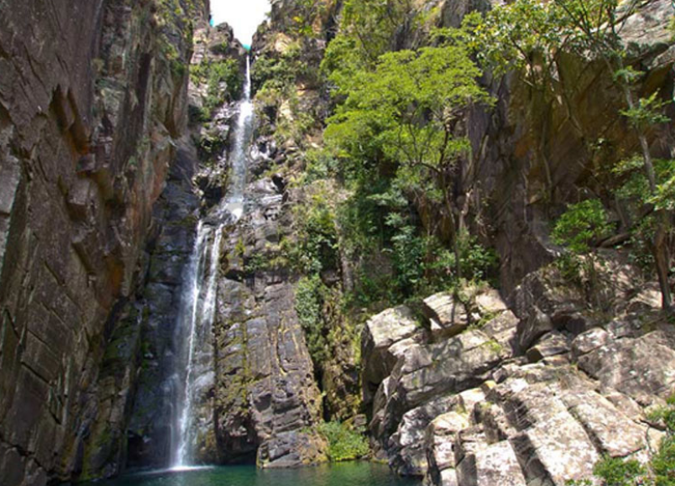 Cachoeira Véu da Noiva na Serra do Cipó-MG