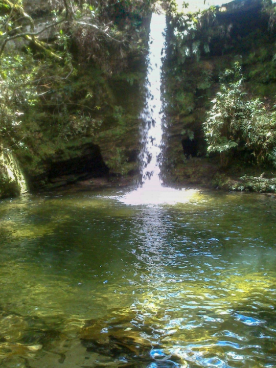 Cachoeira Guatambú em Carrancas MG