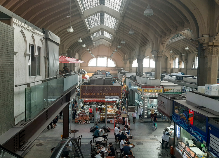 Mercado Central de São Paulo.