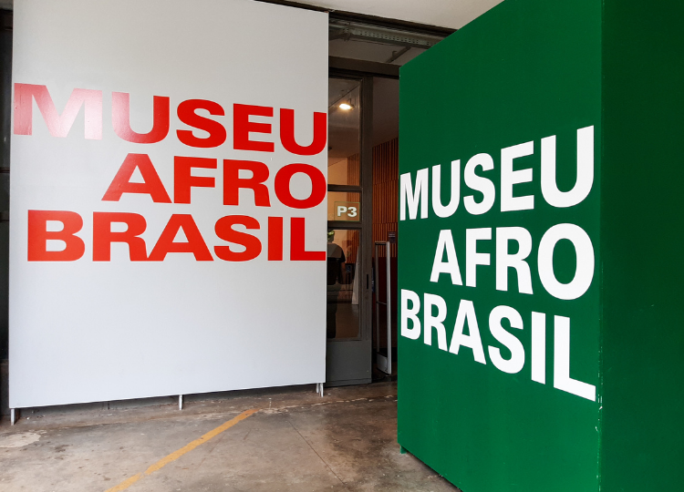 Entrada do Museu Afro Brasil