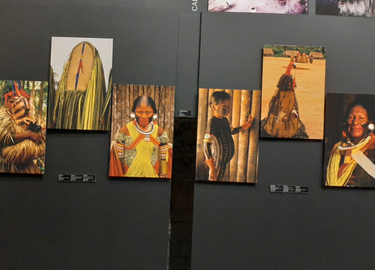 Exposição temporária no Museu Afro Brasil
