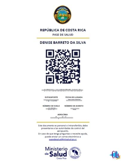 passe de saúde costa rica