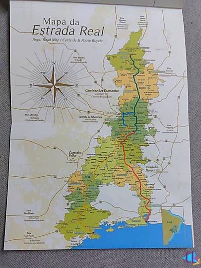 Mapa estrada real