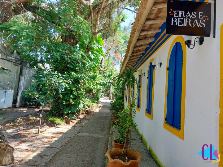 As ruas estreitas da Ilha da Gigoia-RJ