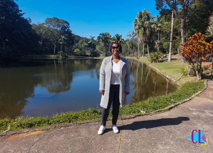lago das Ninfeias no Jardim Botânico de São Paulo