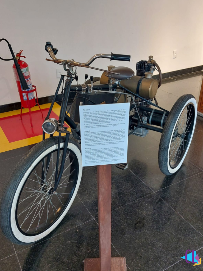 Triciclo pessoal de Santos Dumont