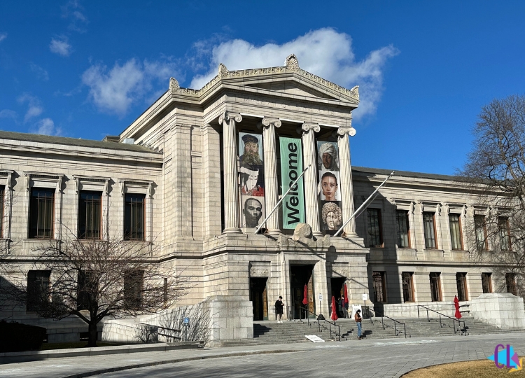 Fachada museum of fine arts of boston