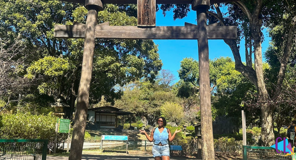 Jardim Japonês no zoológico de Belo Horizonte