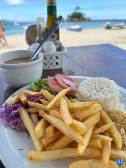 Restaurante em castelhanos ilhabela