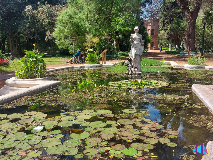 Jardim Botânico em Palermo