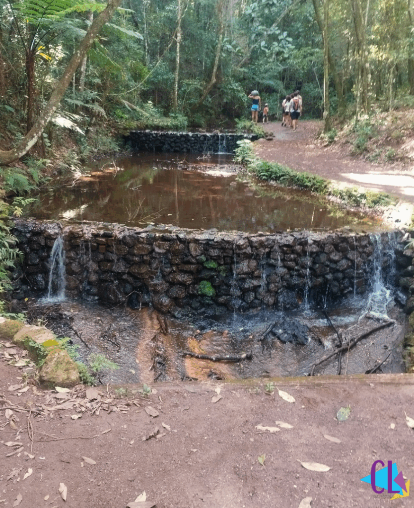 Recanto da Cascatinha no Parque das Mangabeiras