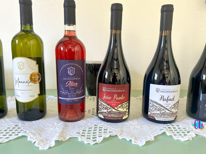 Vinhos da Vinícola Inconfidência