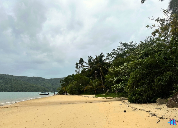 Praia do crepúsculo mamanguá